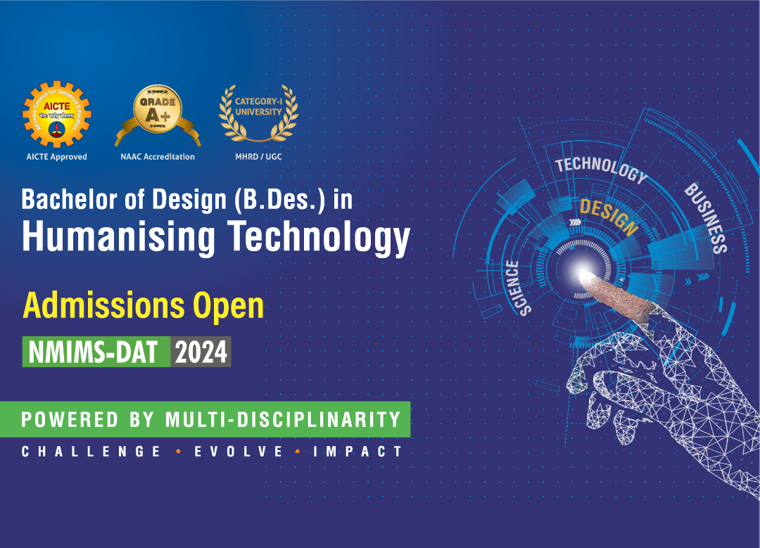 NMIMS | DAT Entrance Exam 2024 | School & College Of Design India